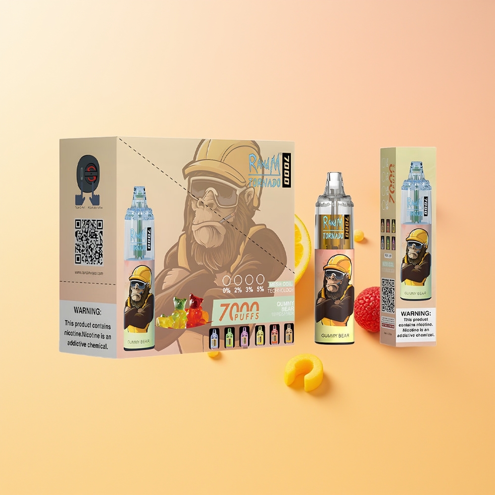 RandM Fumot Tornado 7000 Osito de Goma Eléctrico 14ML