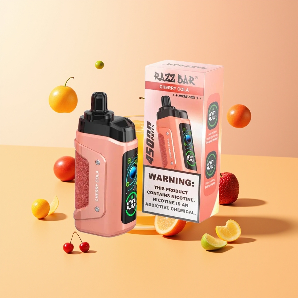Razz Bar 45000 Cola Cereza con Batería Recargable