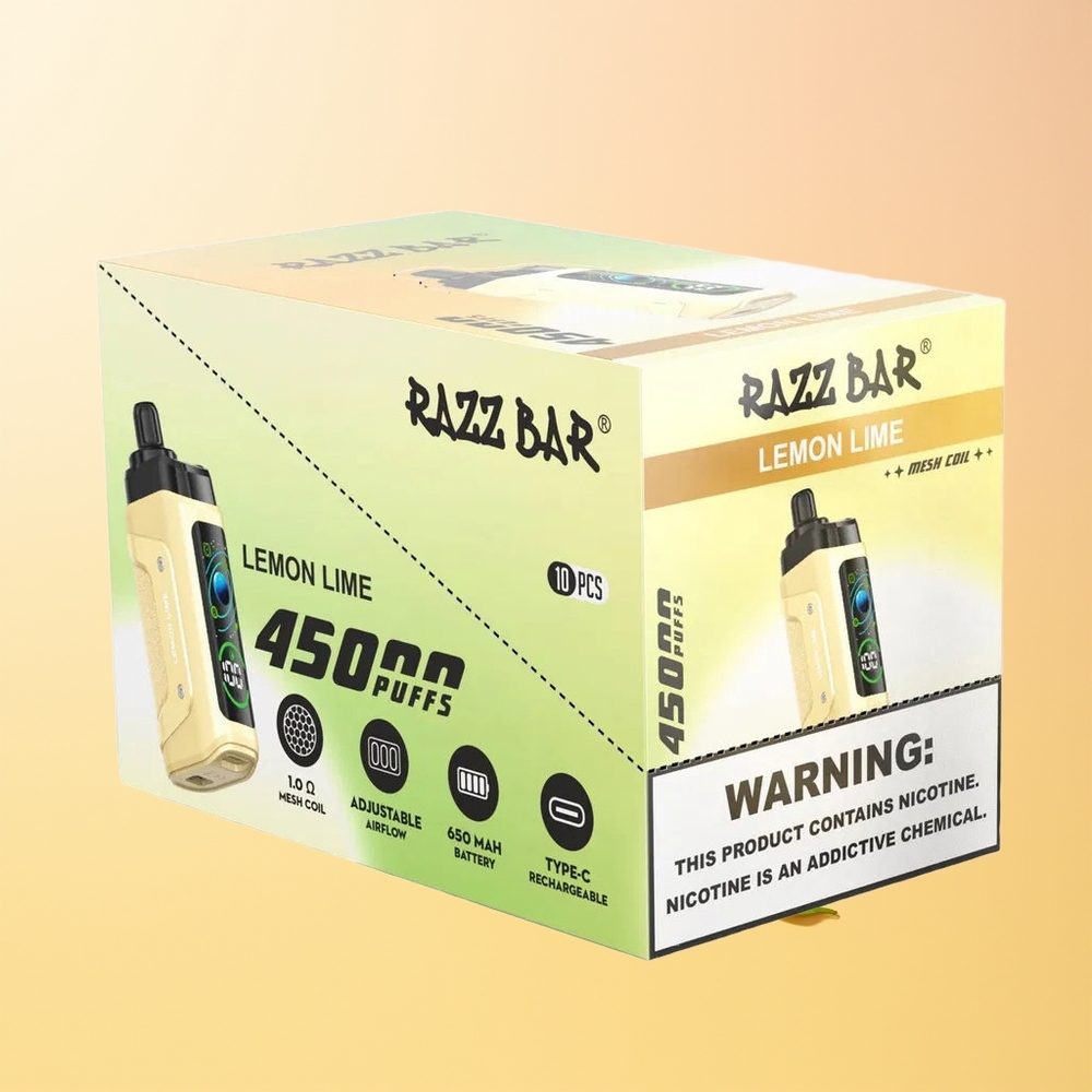 Razz Bar 45000 Lima Limón Tipo-C Recargable