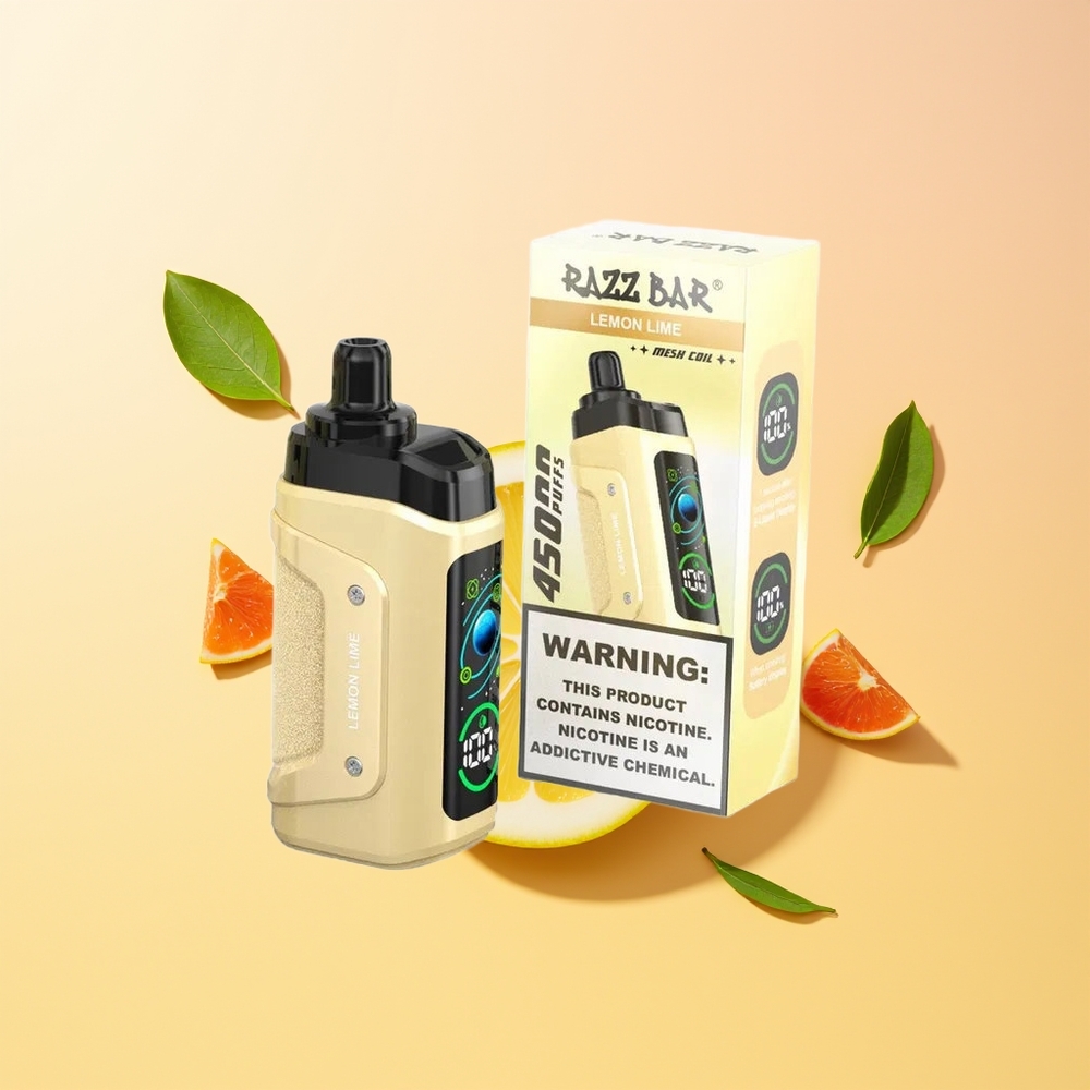 Razz Bar 45000 Lima Limón Tipo-C Recargable