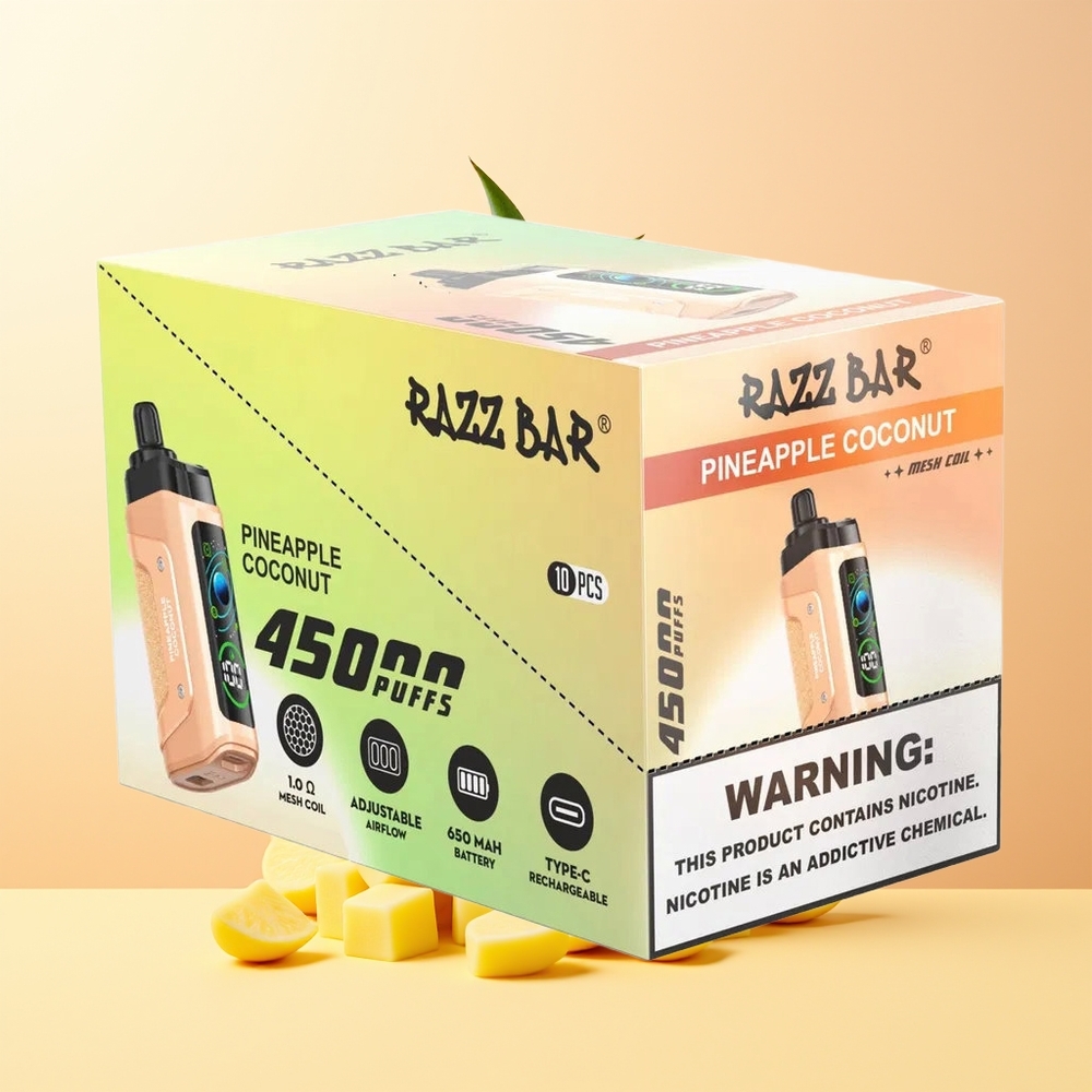 Razz Bar 45000 Piña Coco Tipo-C Recargable